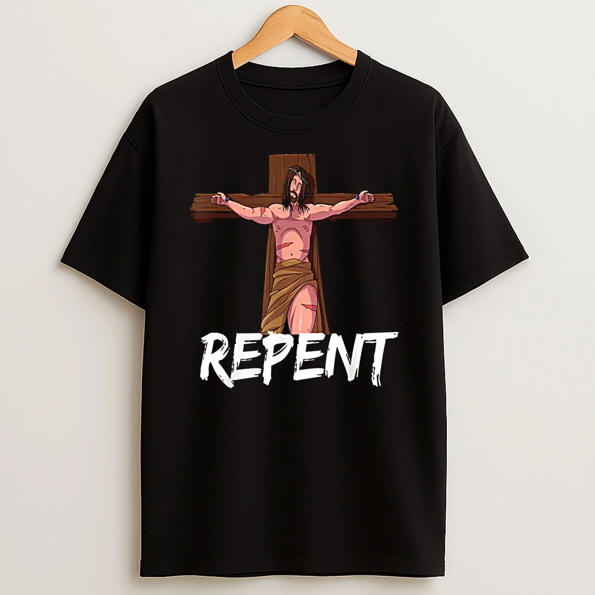 Jesus Christ Repent Ash Wednesday Shirts