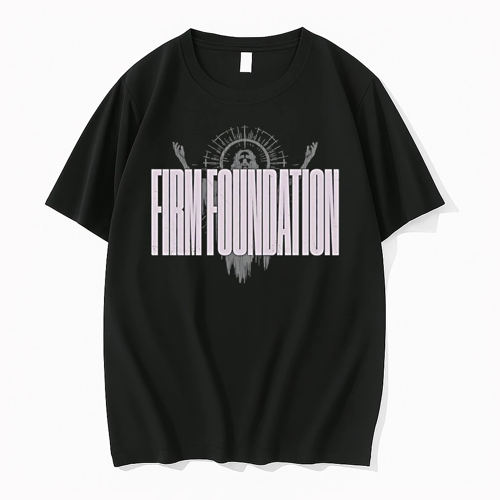 Jesus Firm Foundation Shirts