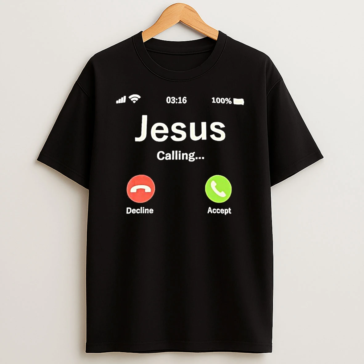 Jesus Is Calling And I Must Go Shirts