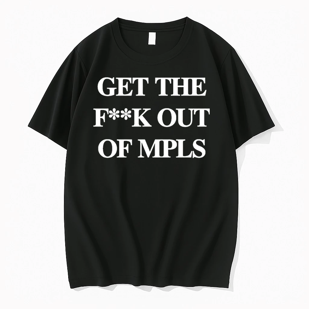 Jimmy Kimmel Wearing Minneapolis Mayors Call For Ice To Get The Fuck Out Of Mpls Shirts
