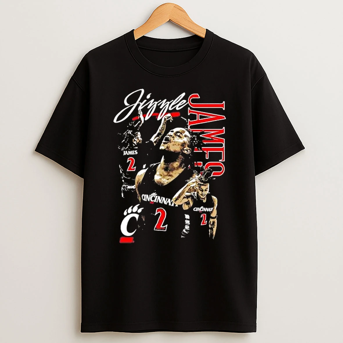 Jizzle James Making An Impact Cincinnati Bearcats Shirts