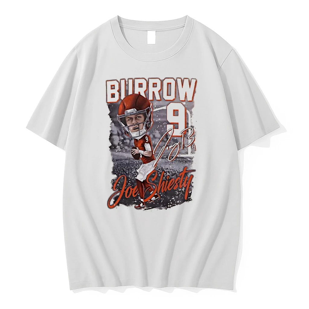 Joe Burrow Cincinnati Bengals Joe Shiesty Signature Caricature Shirts