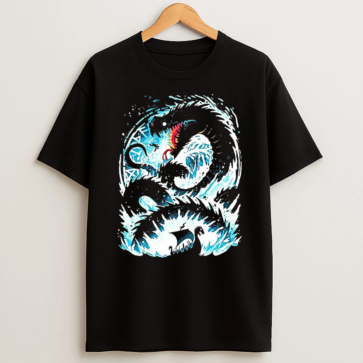 Jormungandr The World Serpent Norse Mythology Woman Shirts