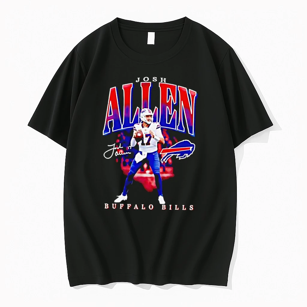 Josh Allen Buffalo Bills Player Hype Signature Shirts