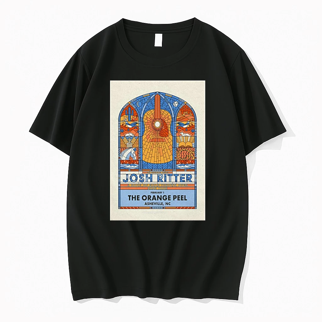 Josh Ritter Tour The Orange Peel Asheville Nc February 1 2026 Shirts