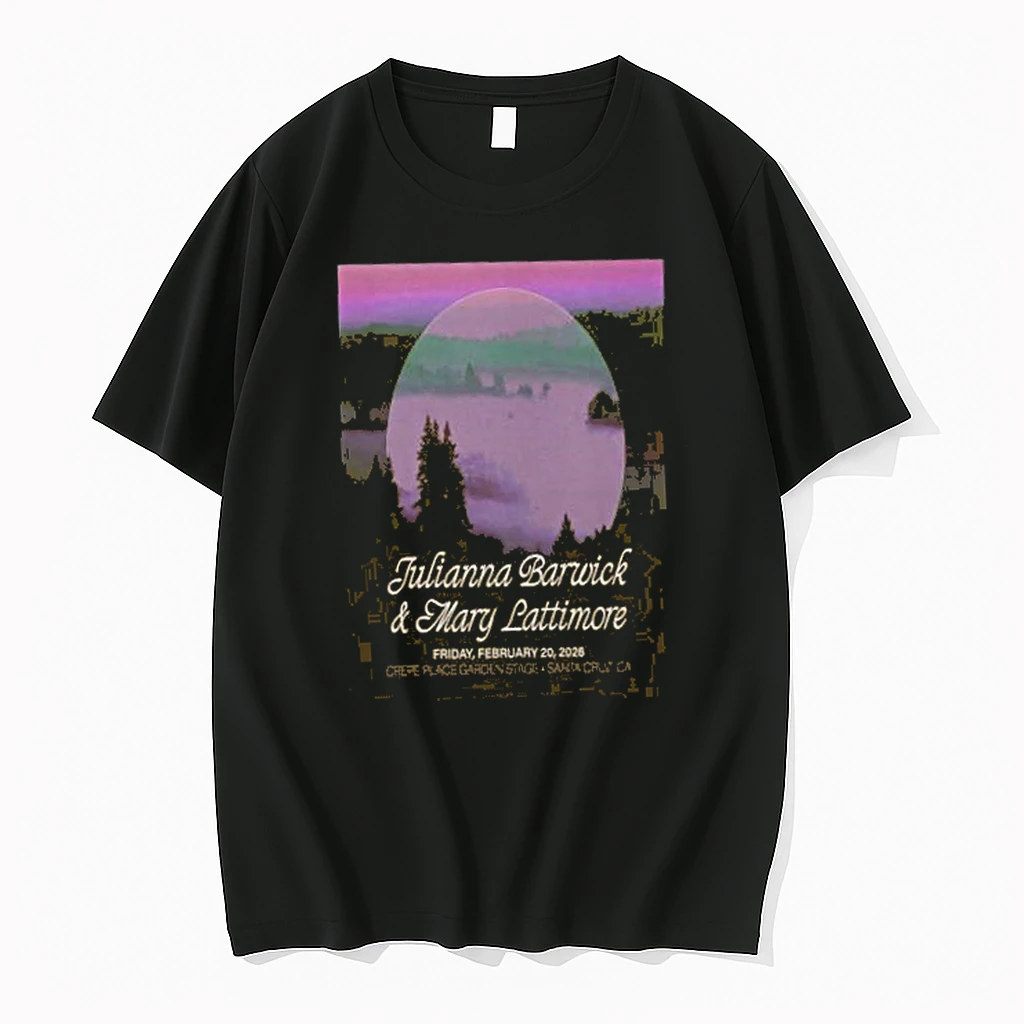 Julianna Barwick With Mary Lattimore Santa Cruz Ca On Feb 20 2026 Tour Shirts