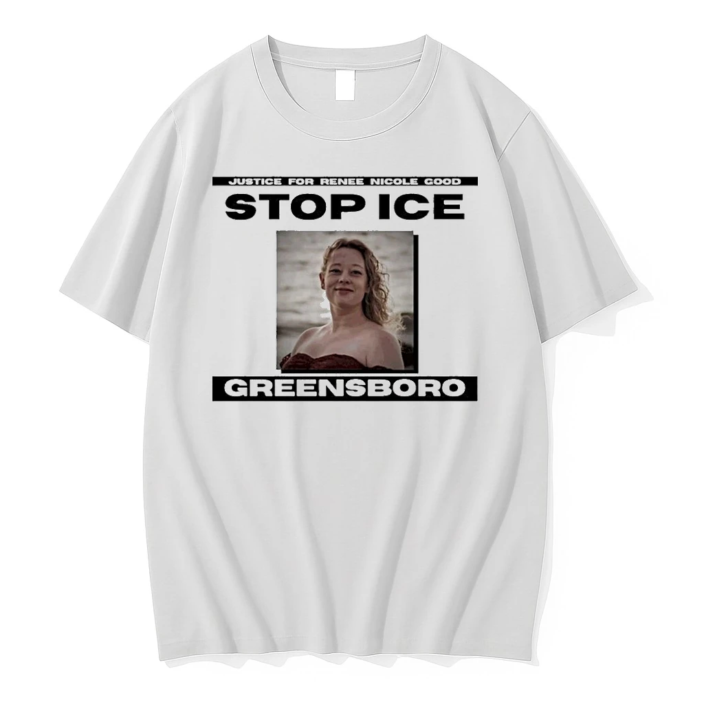 Justice For Renee Nicole Good Stop Ice Greensboro Shirts