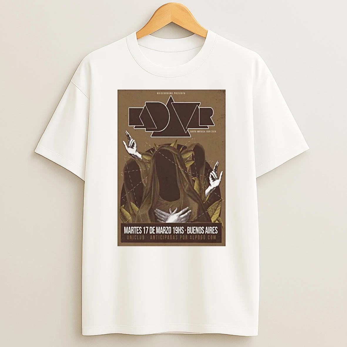Kadavar Buenos Aires Argentina 3 17 2026 Shirts