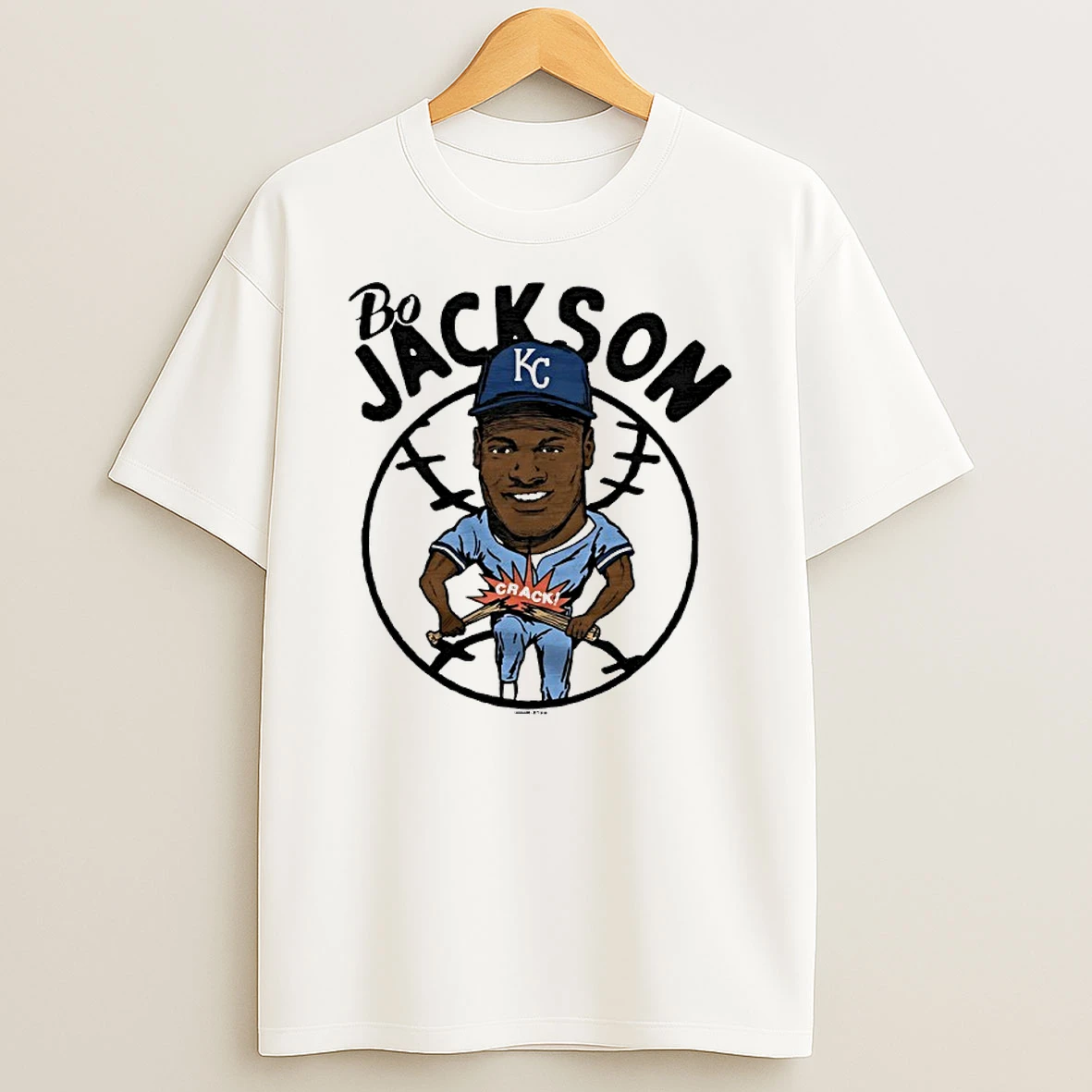 Kc Royals Bo Jackson Crack Shirts