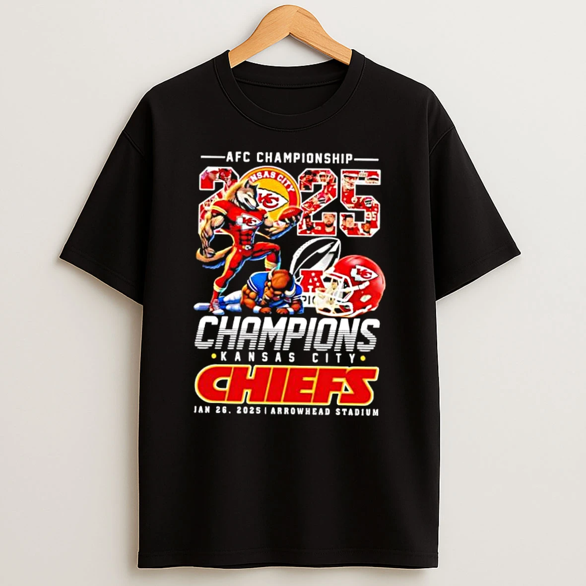 Kansas City Chiefs 2025 Afc Championship Shirts