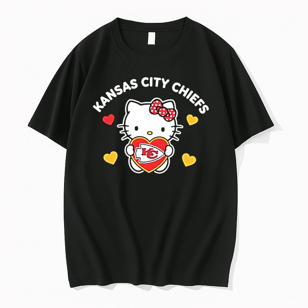 Kansas City Chiefs Hello Kitty Valentine Cute 2026 Shirts