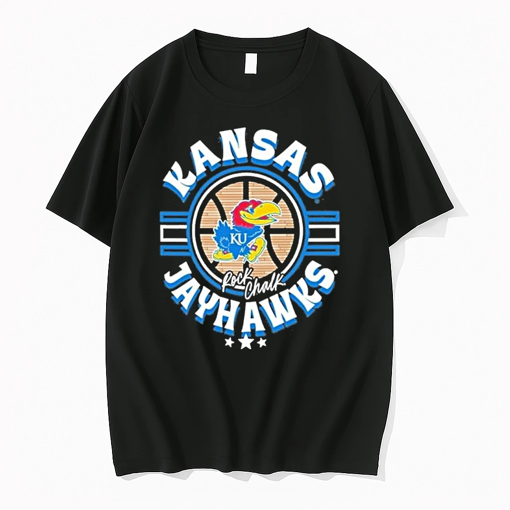 Kansas Jayhawks Basketball Court Ball Shirts
