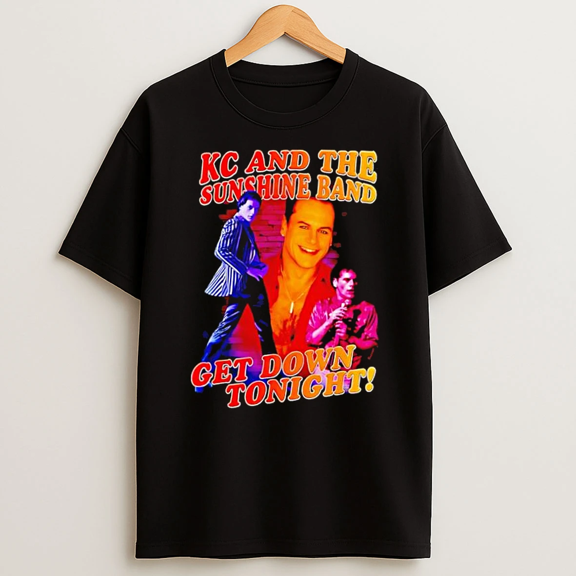 Kc And The Sunshine Band Get Down Tonight Graphic Shirts
