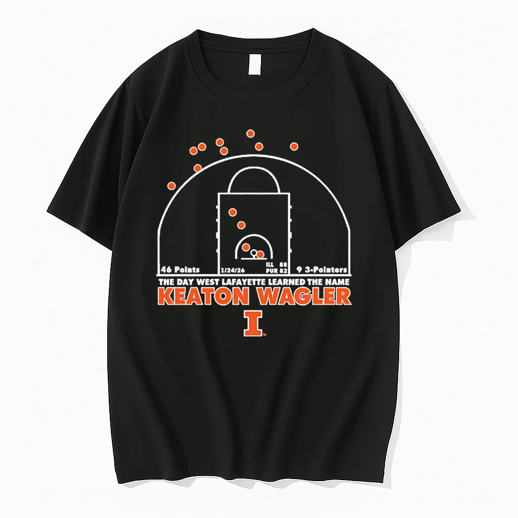 Keaton Wagler The Day West Lafayette Learned The Name Scoring Record Illinois Shirts