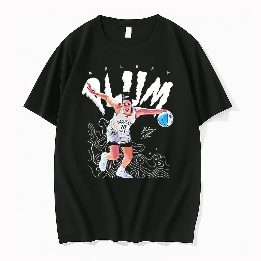 Kelsey Plum Phantom Bc Unrivaled Basketball Pose Graphic Shirts