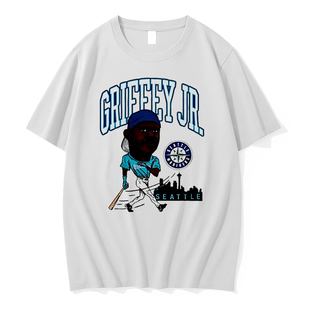 Ken Griffey Jr Seattle Mariners Walk Off Caricatures Shirts