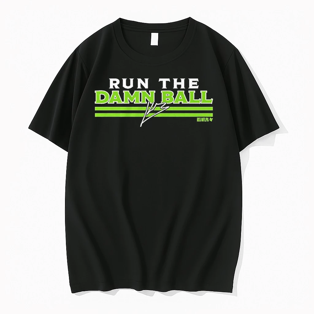 Kenneth Walker Iii Run The Damn Ball Shirts