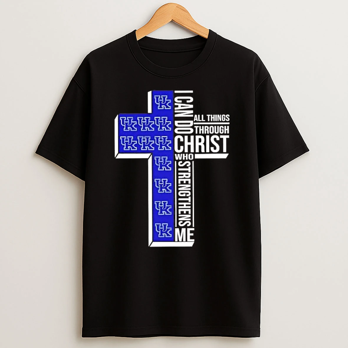 Kentucky Wildcats I Can Do All Things Through Christ Shirts