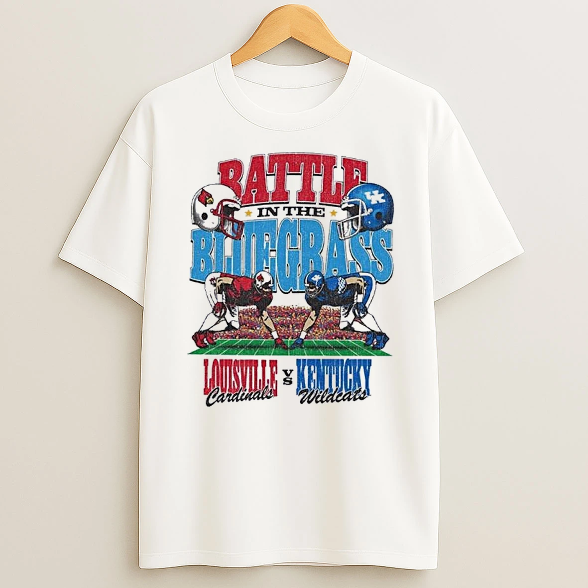 Kentucky Wildcats Vs Louisville Cardinals Battle In The Bluegrass Shirts