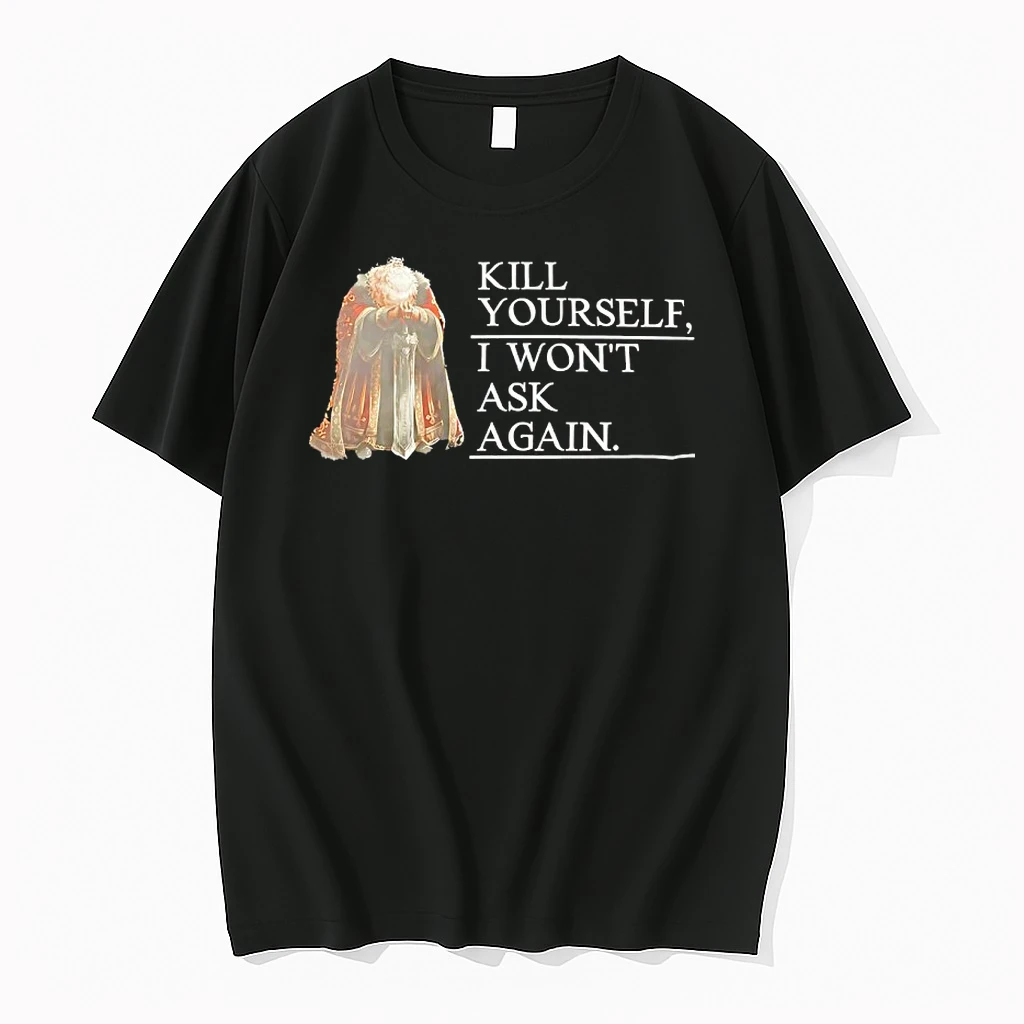 King Pardis Iii Kill Yourself I Wont Ask Again Graphic Shirts