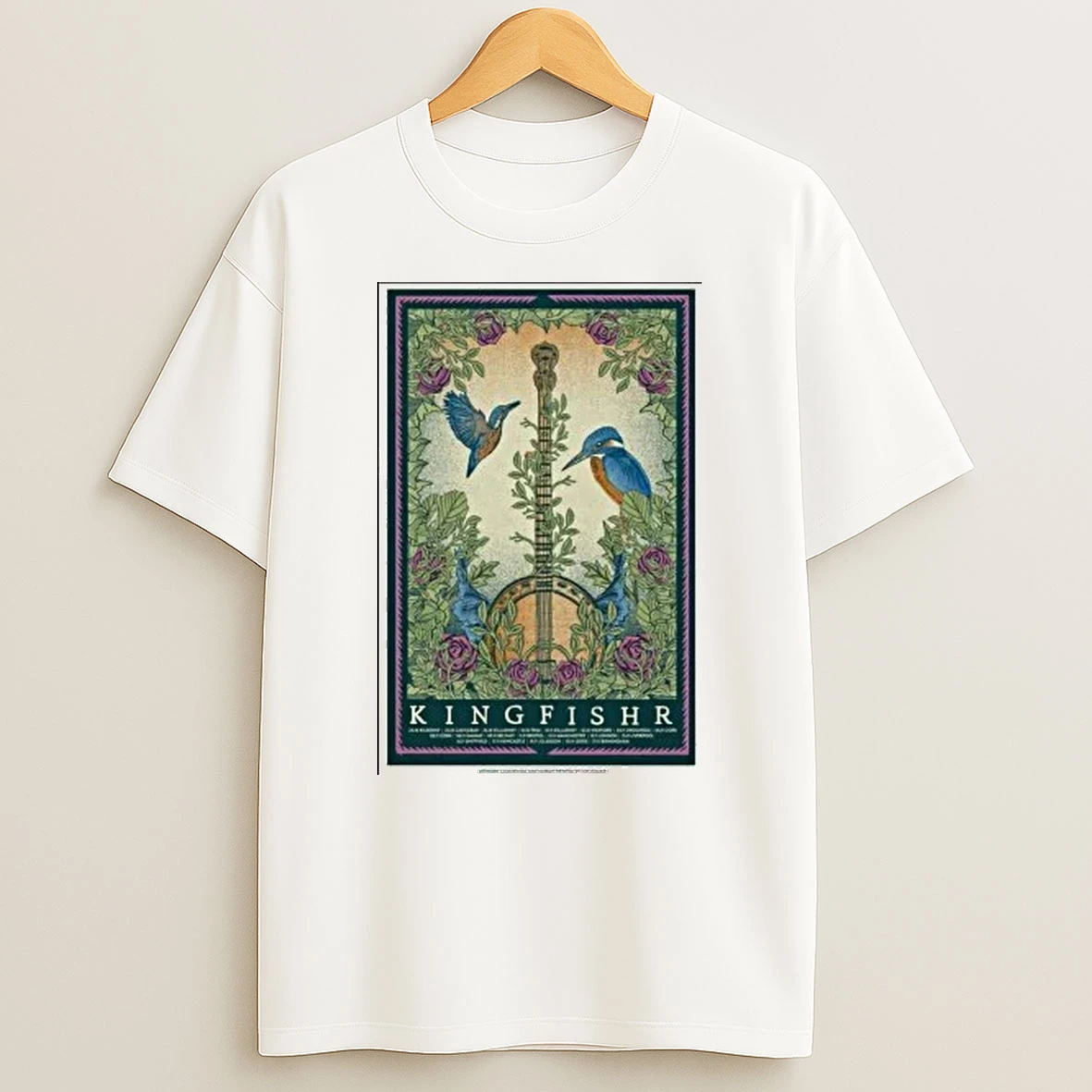 Kingfishr November 2024 Concert Shirts