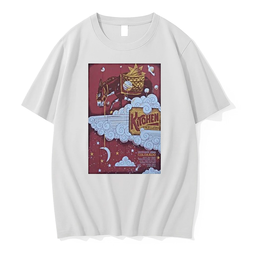 Kitchen Dwellers Center For The Arts Crested Butte Colorado Co 1 17 18 2026 Shirts