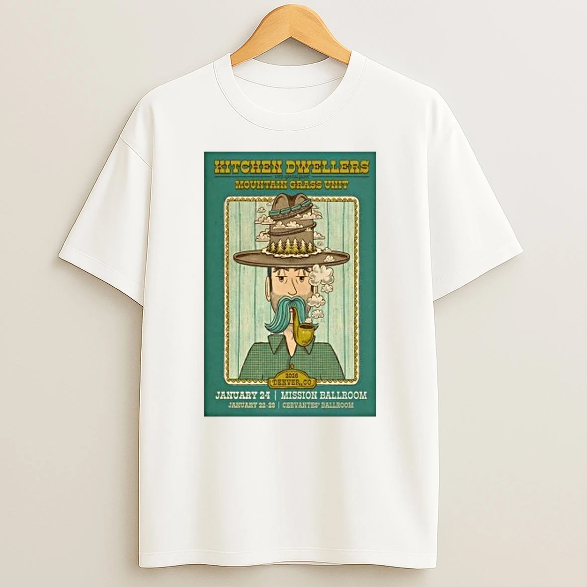 Kitchen Dwellers Jan 24 2026 Mission Ballroom Denver Co Shirts