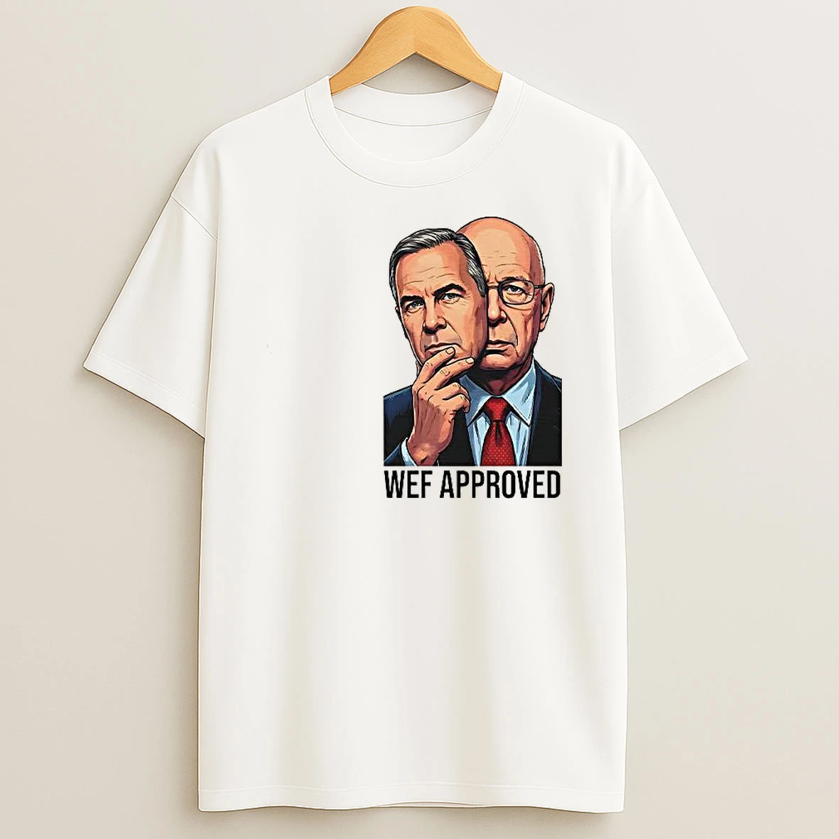 Klaus Schwab Wef Approved Woman Shirts