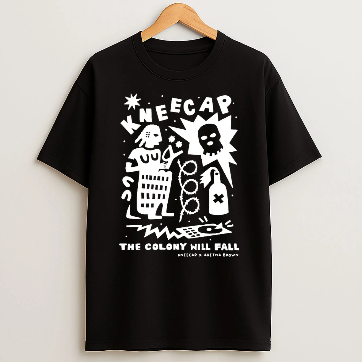 Kneecap Aretha Brown The Colony Will Fall Shirts