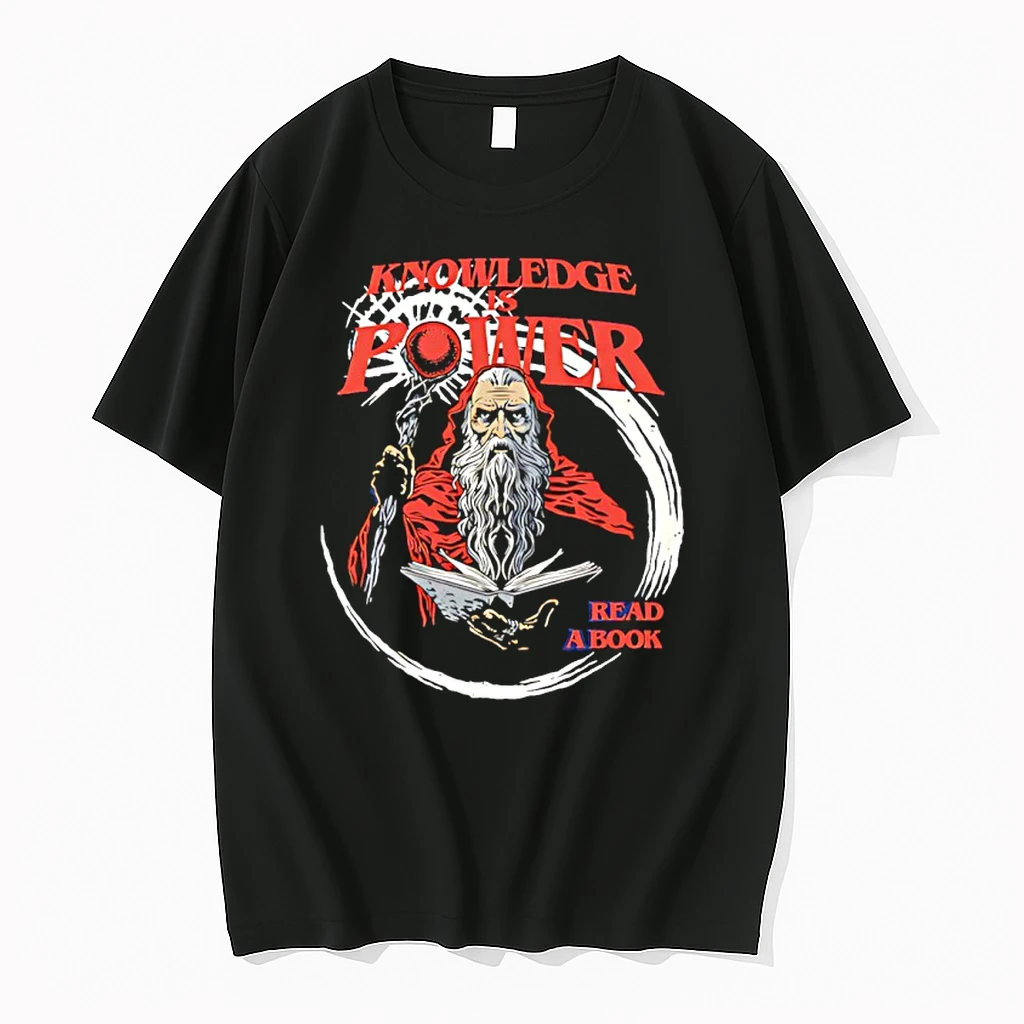 Knowledge Is Power Read A Book Shirts