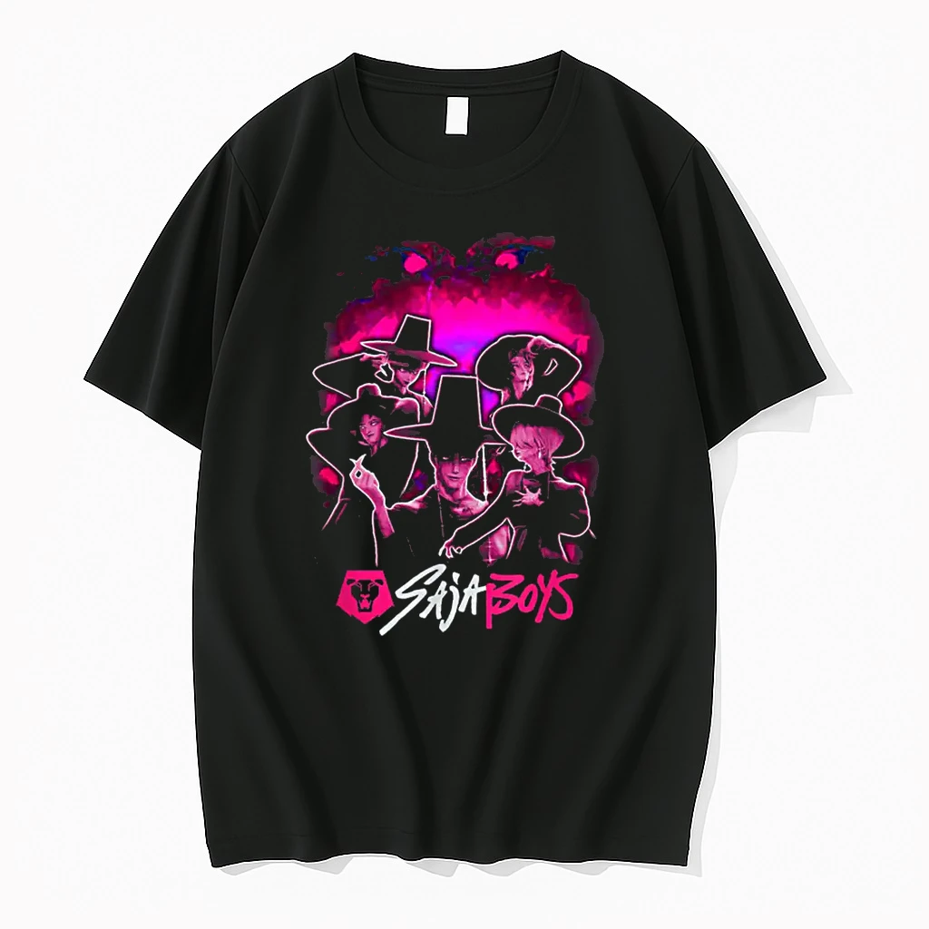 Kpop Demon Hunters Saja Boys Demon Form Group Shot Shirts