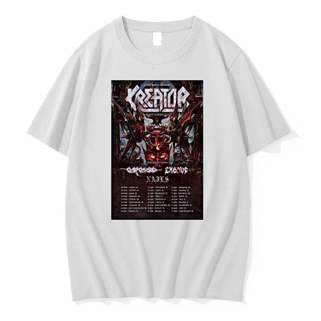 Kreator Plus Special Guests Cobra Agency Presents Uk And Eu Tour 2026 Shirts
