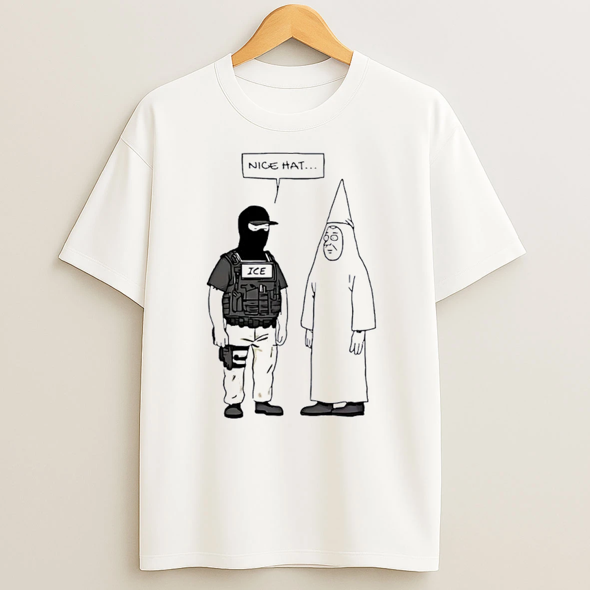 Ku Klux Klan Abolish Ice Chinga La Migra Tu Maga Nice That Shirts