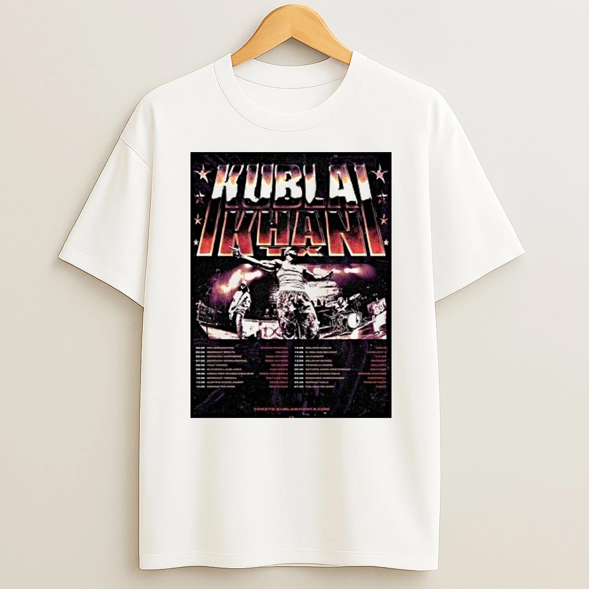 Kublai Khan Tx Eu And Uk Summer 2026 Tour Shirts
