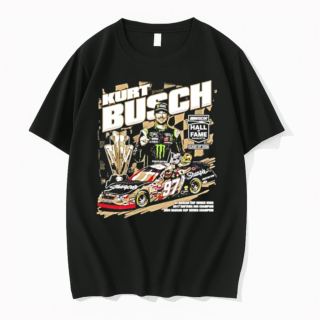 Kurt Busch 2026 Hall Of Fame Shirts