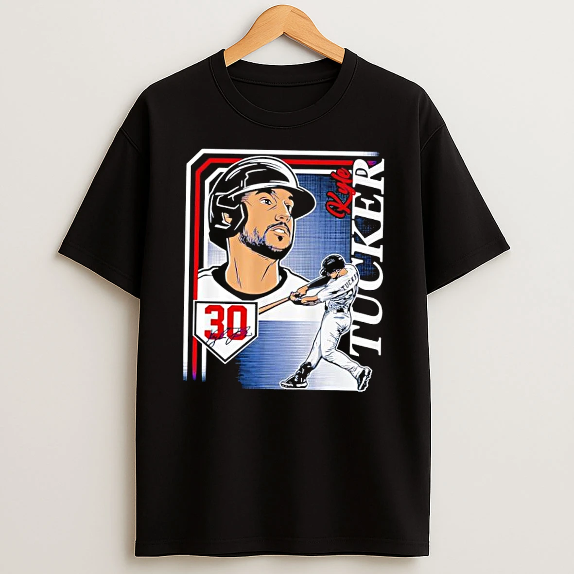 Kyle Tucker La Collage Frame Card Shirts