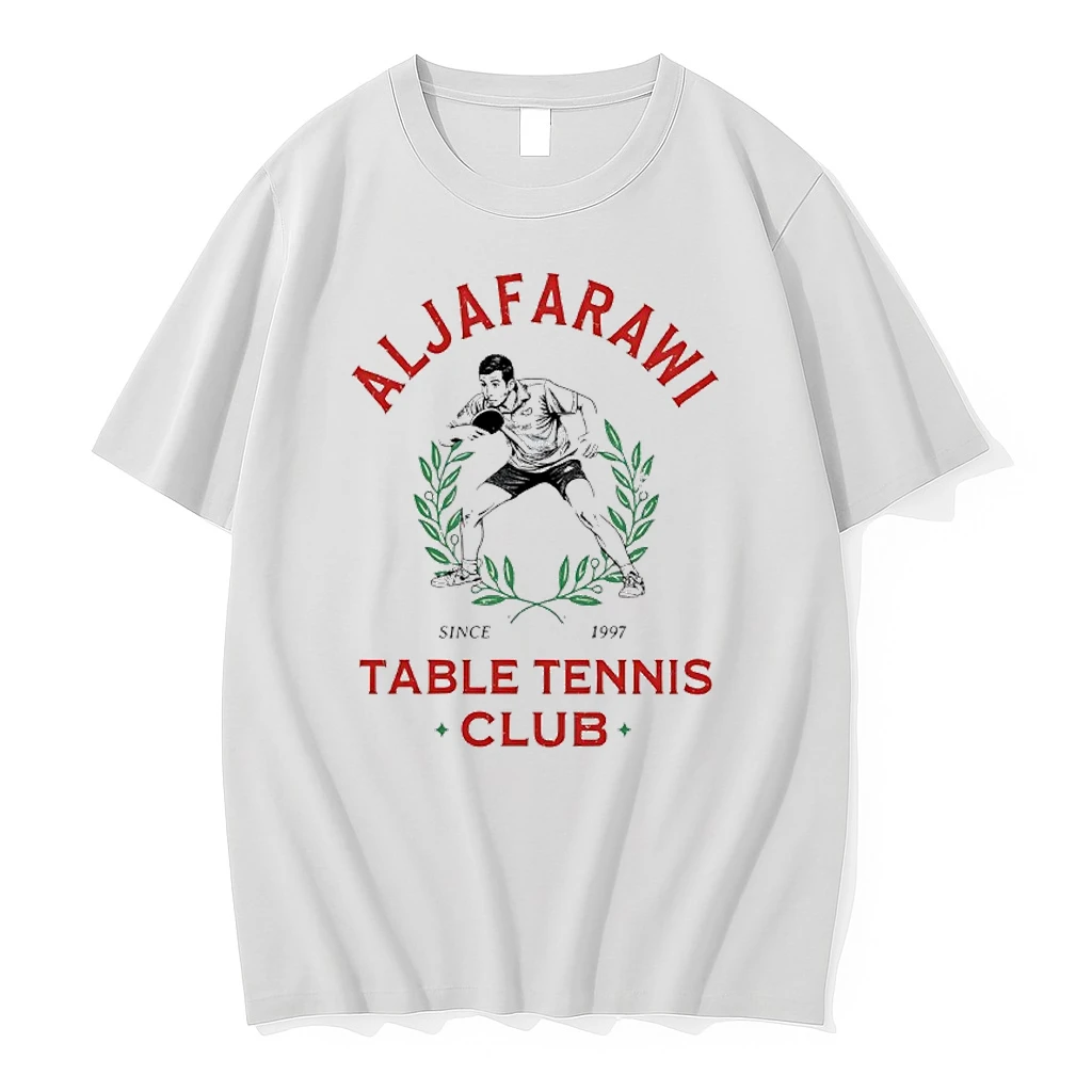 Kyrie Irving Wearing Aljafarawi Table Tennis Club 1997 Shirts