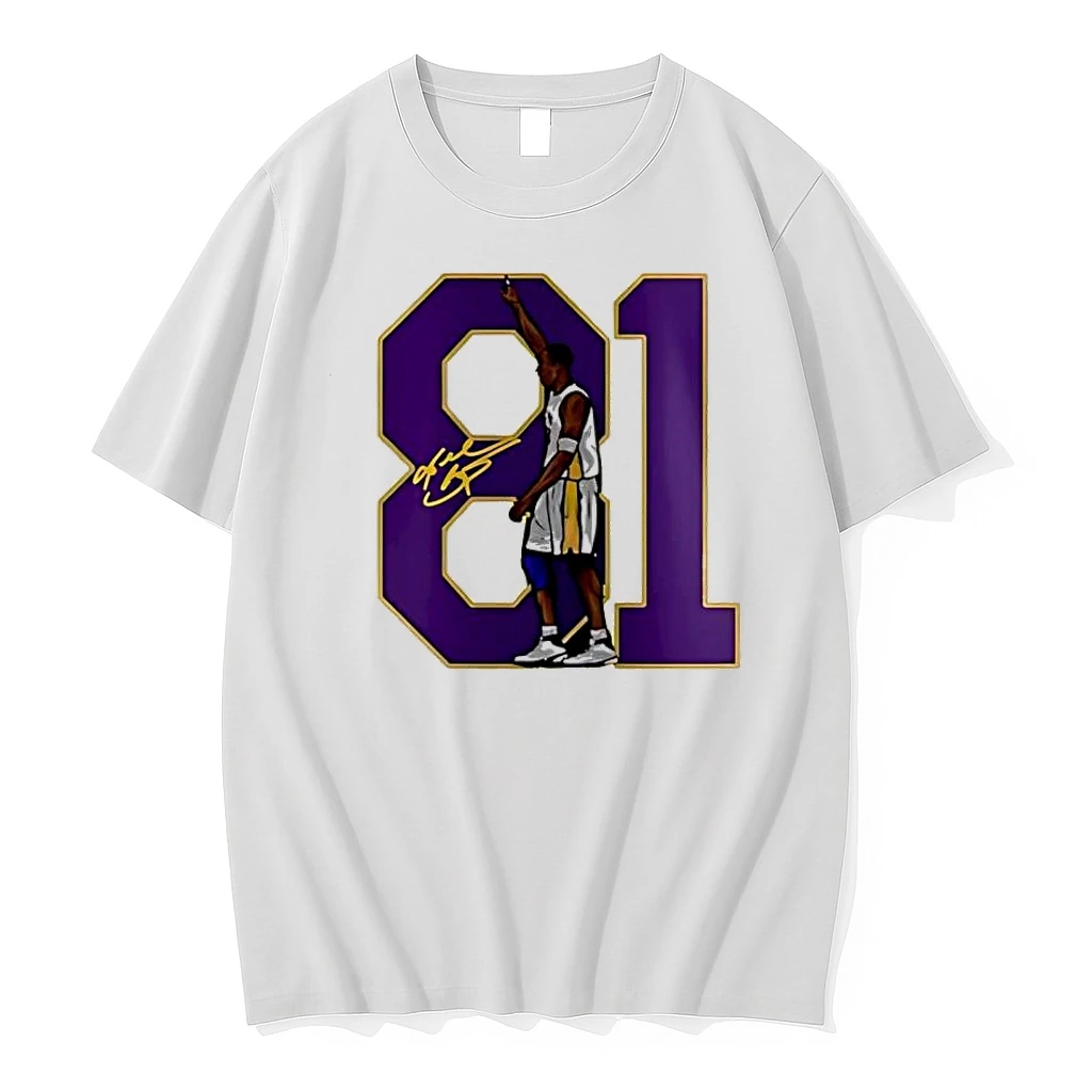 La Lakers 20th Anniversary Of Kobe Bryant 81 Points 2026 Baseball Shirts