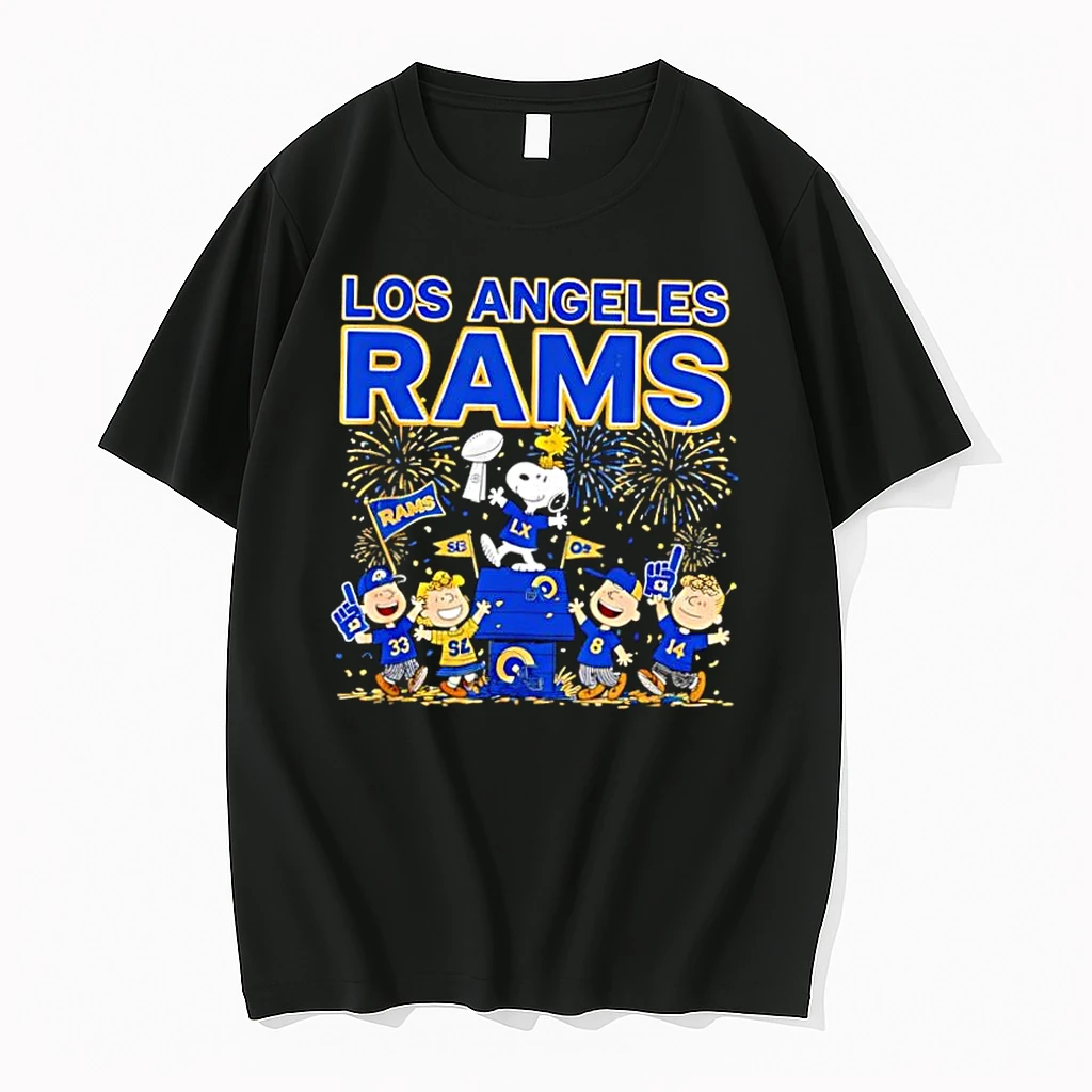 La Rams Peanuts Gang Cheers Super Bowl Lx Shirts