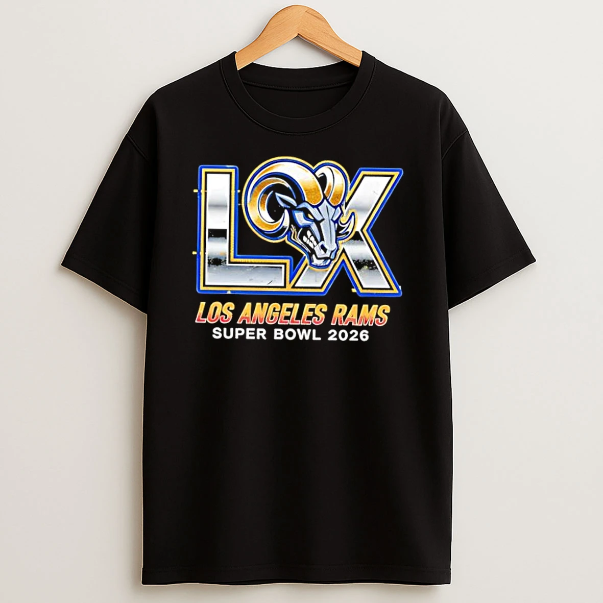 La Rams Super Bowl Lx 2026 Streetwear Graphic Shirts