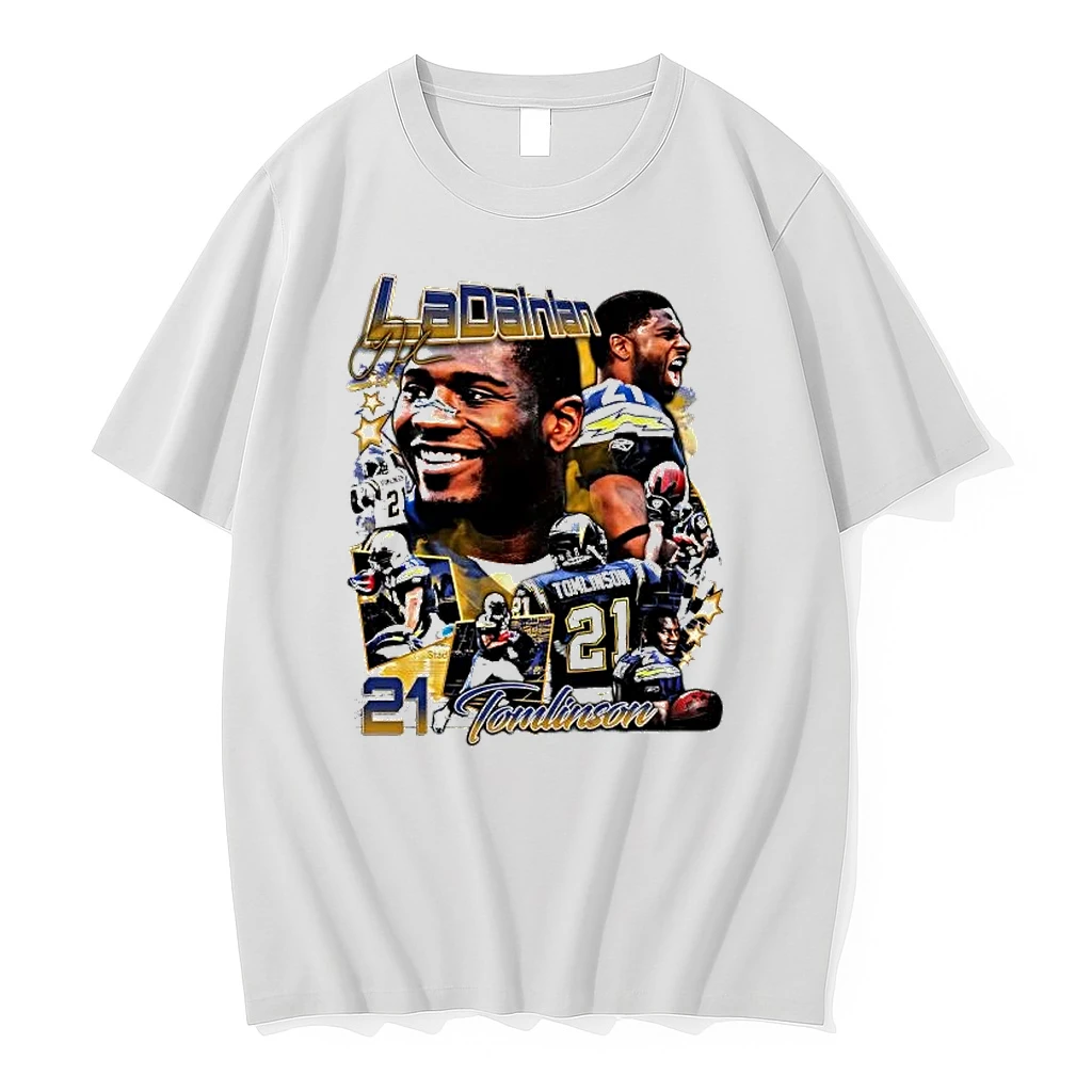 Ladainian Tomlinson Picture Collage Los Angeles Chargers Shirts