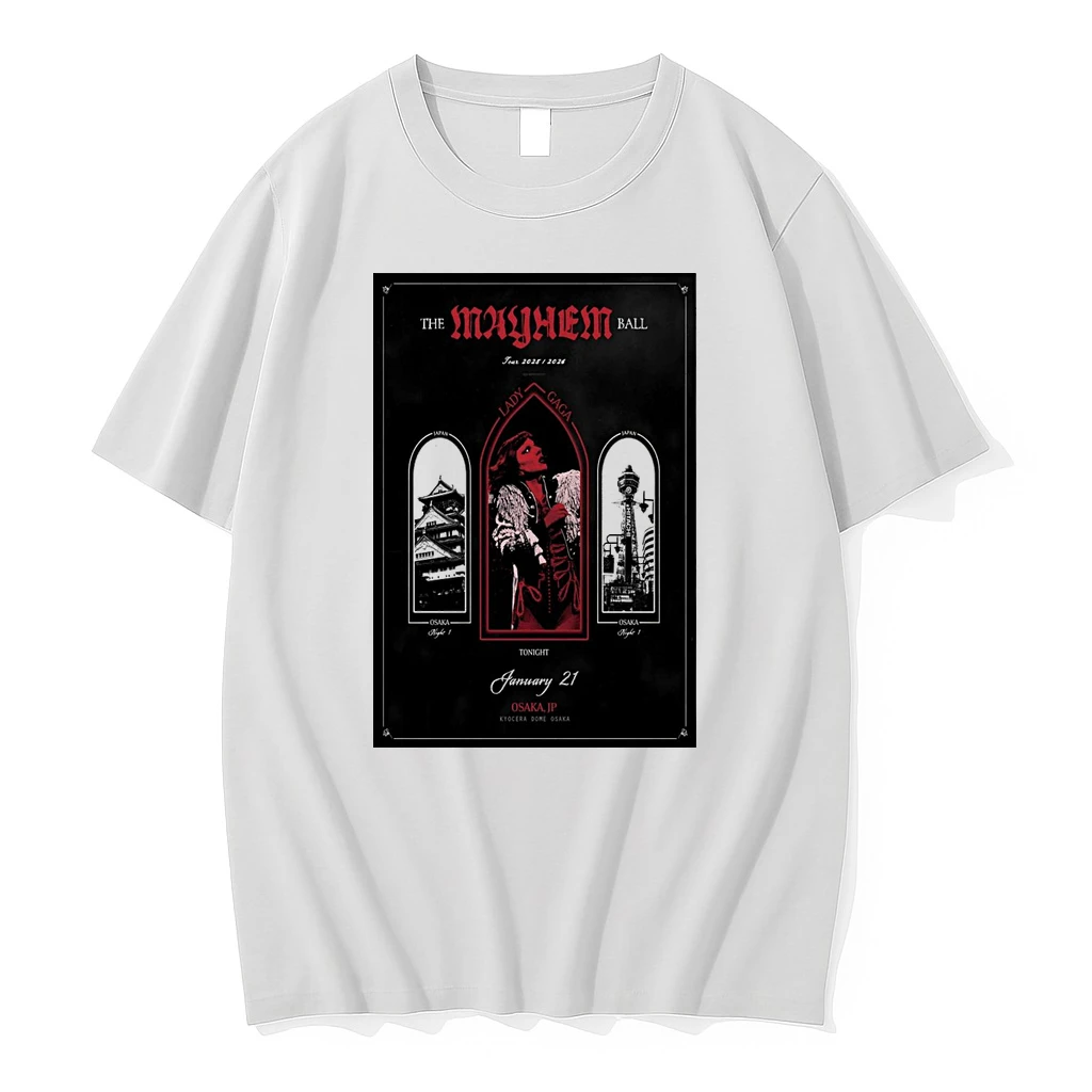 Lady Gaga Osaka Japan January 21 2026 Concert Shirts