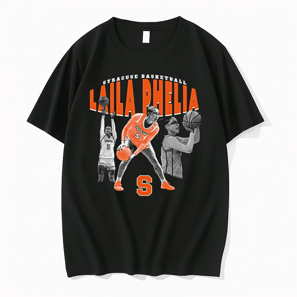 Laila Phelia Syracuse Orange Basketball 90s Graphic Shirts