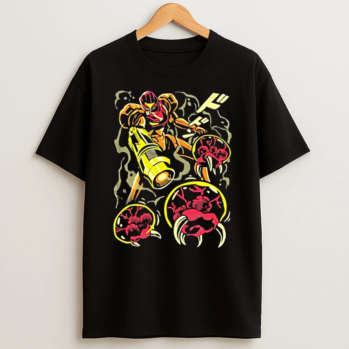Larva Swarm Metroid Classic Shirts