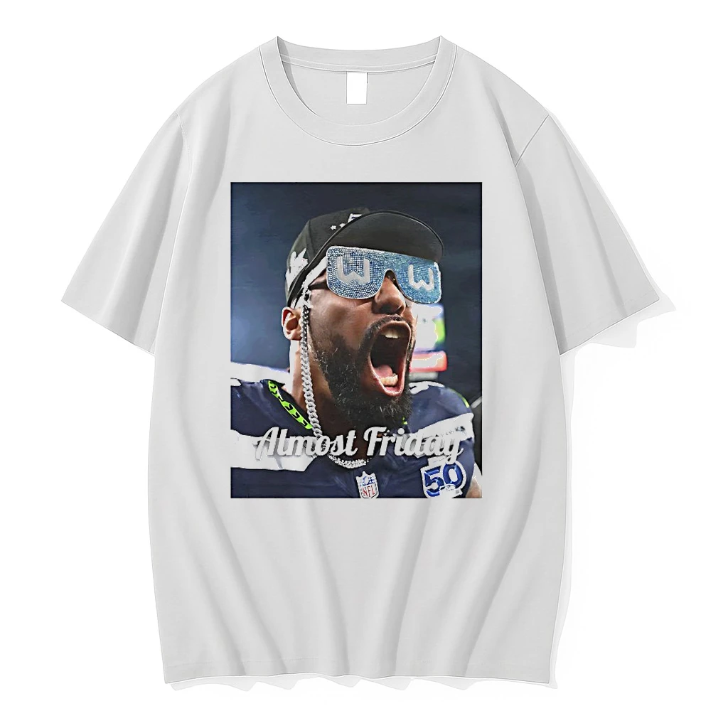 Leonard Williams Glasses Seahawks Almost Friday Shirts