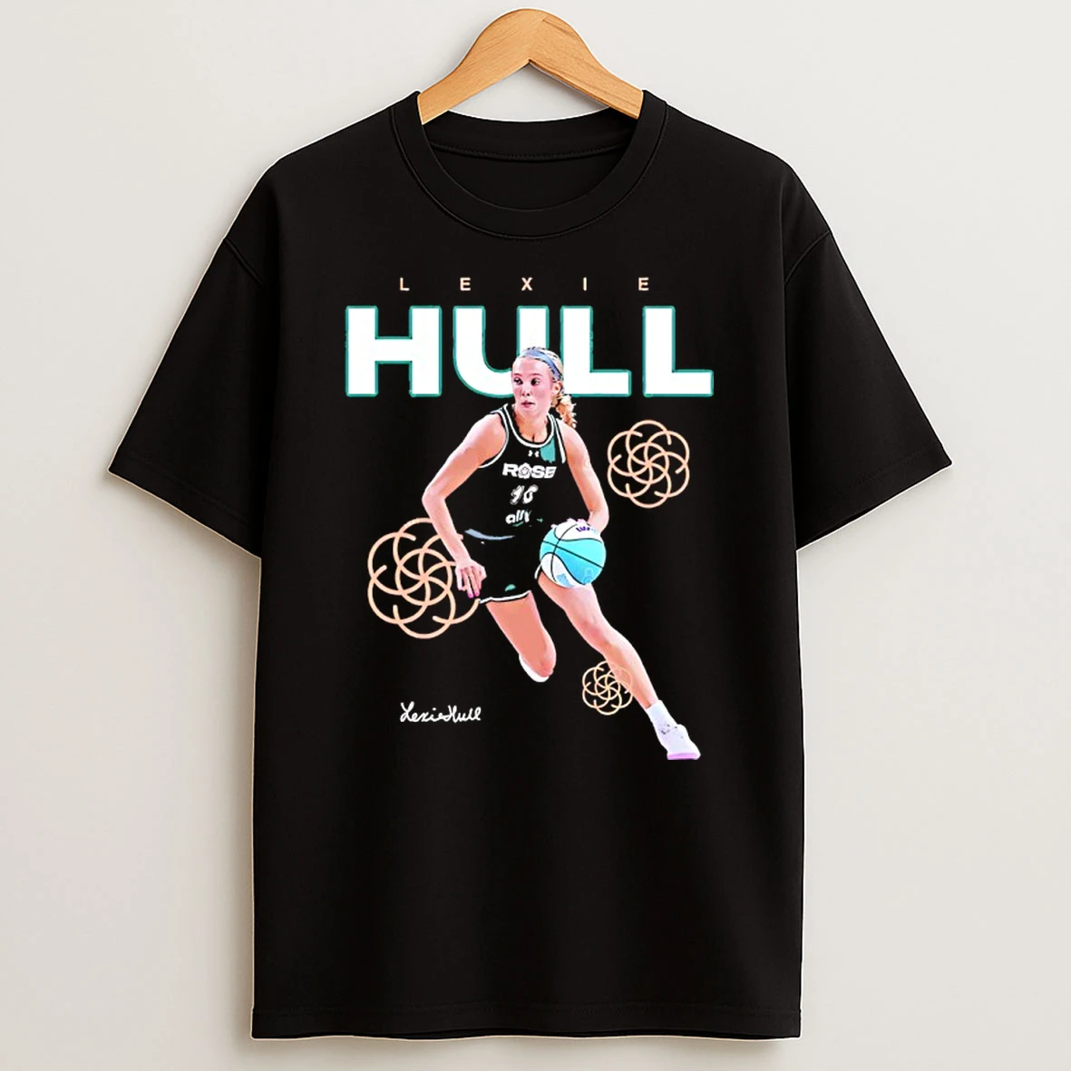 Lexie Hull Rose Bc Unrivaled Basketball 2026 Signature Shirts