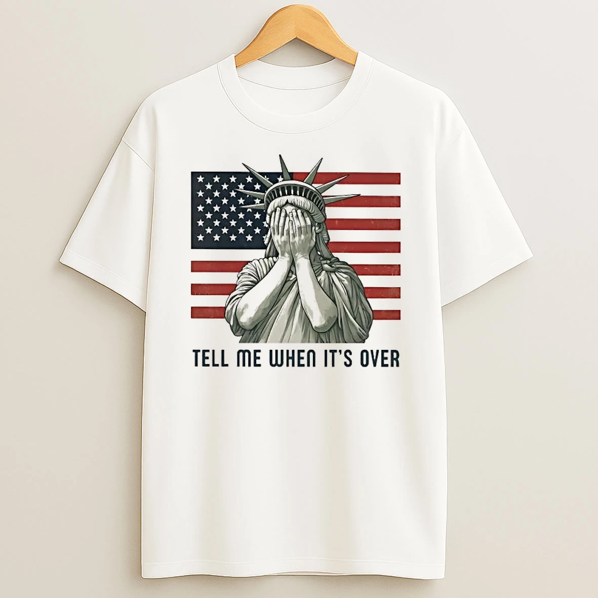 Liberty Cry Tell Me When Its Over Shirts