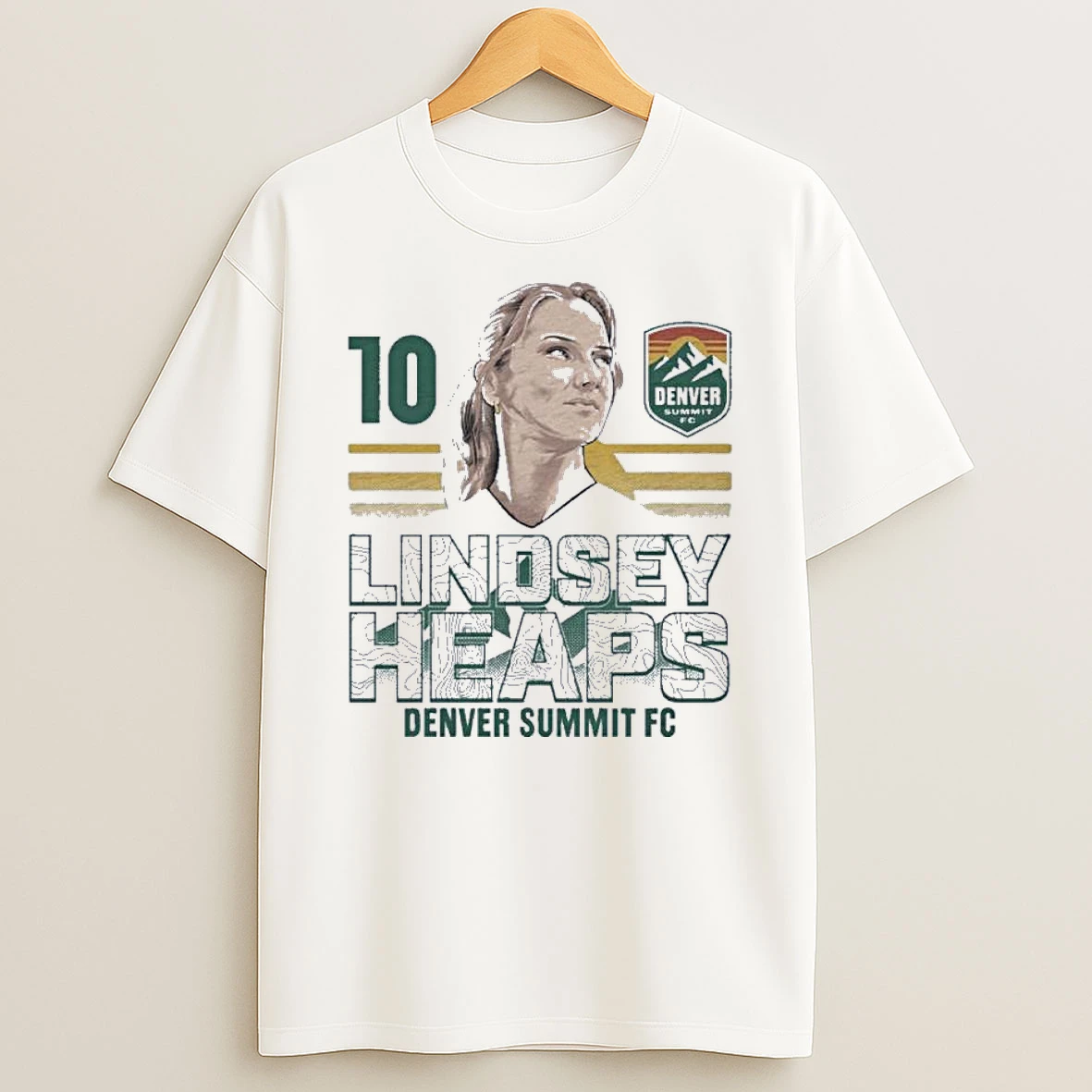 Lindsey Heaps Denver Summit Fc Vector Shirts