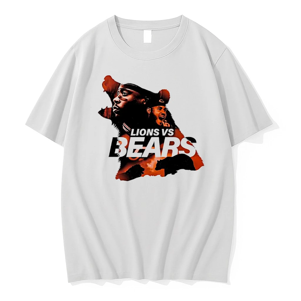 Lions Vs Bears Art Shirts