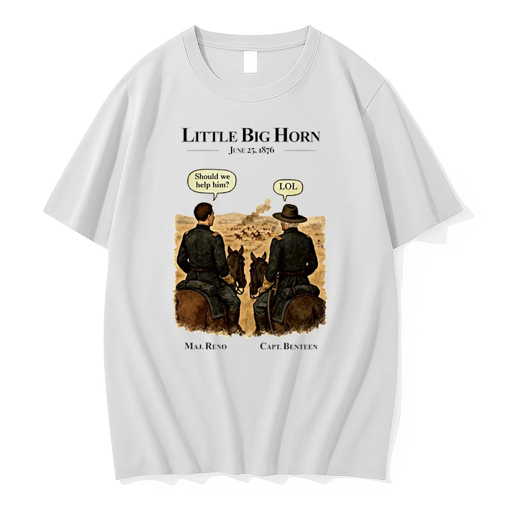 Little Big Horn June 25 1876 Reno And Benteen Shirts